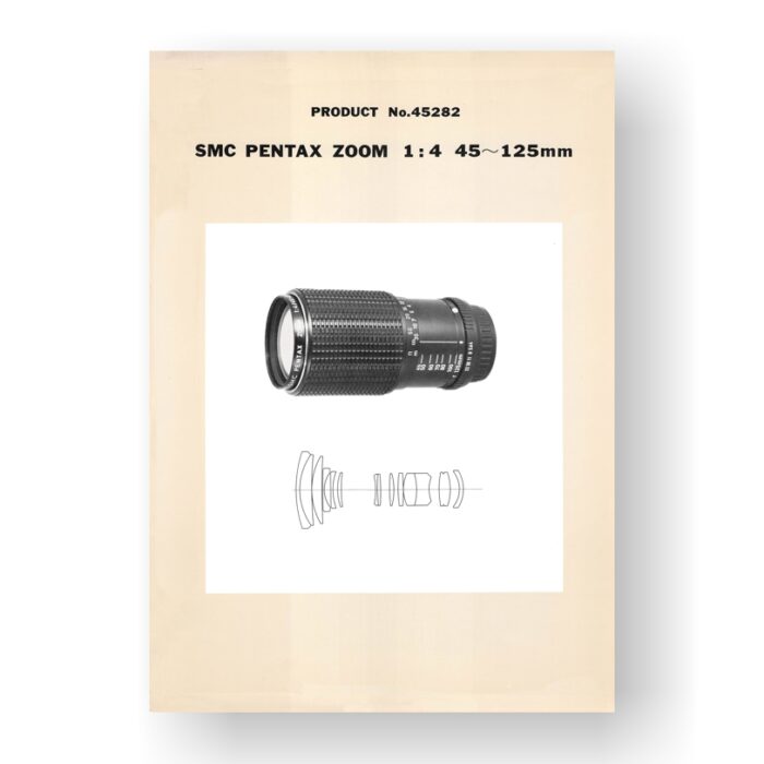 Pentax 45282 Parts List | SMC-Takumar 45-125 4.0 Lens