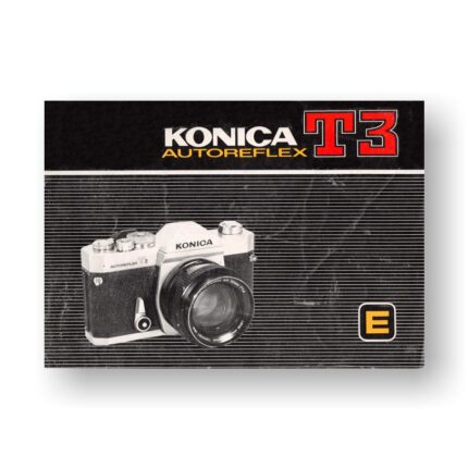 Konica AutoReflex T3 Owners Manual