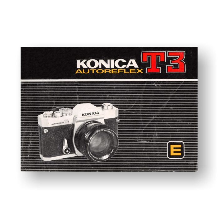 Konica AutoReflex T3 Owners Manual