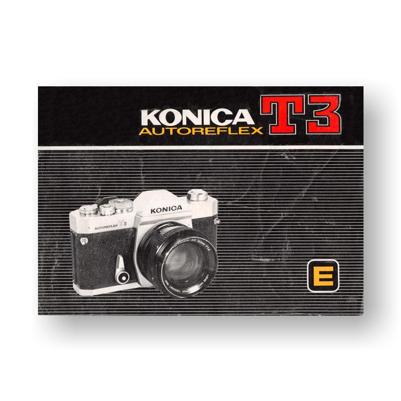 Konica AutoReflex T3 Owners Manual | USCamera Downloads