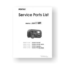 Pentax 27020 Parts List | IQ-Zoom 90WR