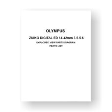 Zuiko-ED 14-42mm-3.5-5.6 Exploded Views Parts List | Olympus Zoom Lenses