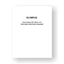 Zuiko-ED 150mm-2.0 Exploded Views Parts List | Olympus Lenses