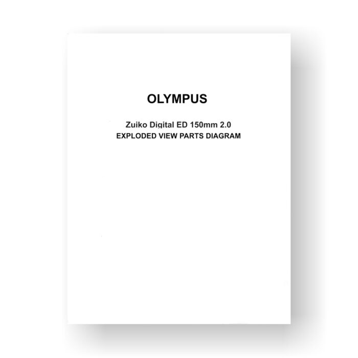 Zuiko-ED 150mm-2.0 Exploded Views Parts List | Olympus Lenses