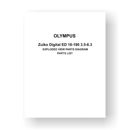Zuiko-ED 18-180mm-3.5-6.3 Exploded Views Parts List | Olympus Zoom Lenses