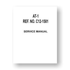 Canon AT-1 Service Manual | 35mm SLR