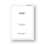 Nikon Nikonos-V Repair Manual Parts List | Underwater Film Camera