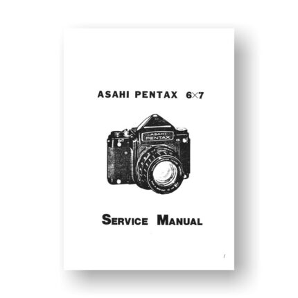 Pentax 23400 Service Manual Parts List