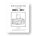 Hasselblad 201F-202FA Service Manual