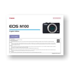 Canon EOS M100 Parts Catalog