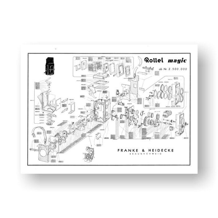 Rollei Magic Exploded View