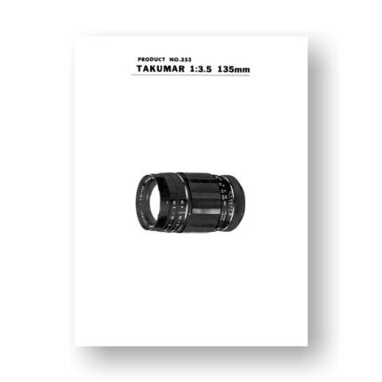 Pentax T 135 3.5 Parts List | Super Takumar