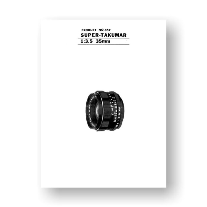 #357 Pentax Super Takumar 35mm 3.5 Parts List