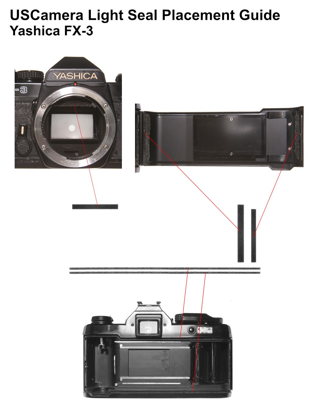 Light-Seal Guide | Yashica FX-3