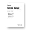 Canon CY8-1200-059 Service Manual Parts Catalog | EF 50 1.0 L | EF 85 1.2 L