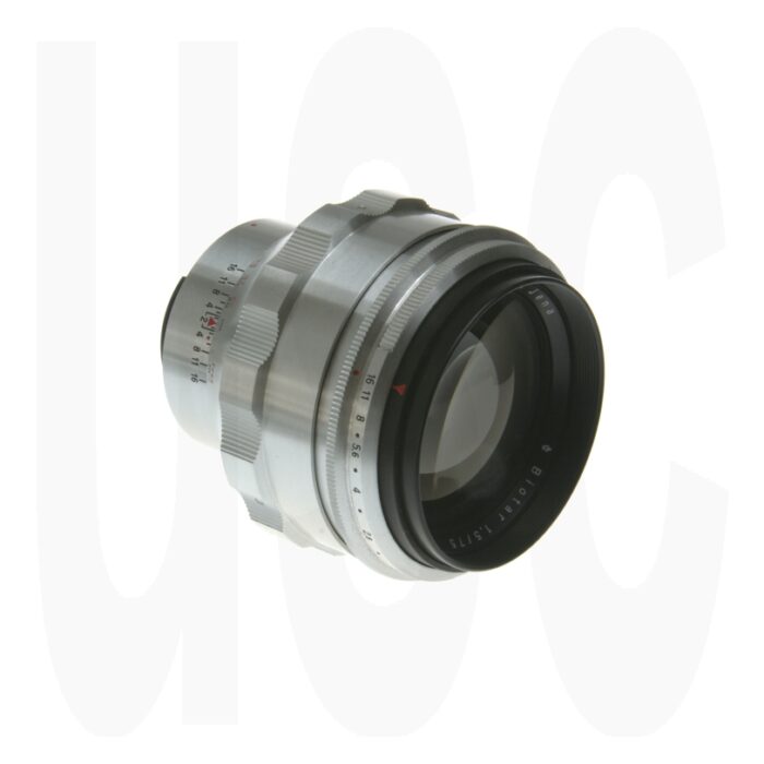 Carl Zeiss Jena Biotar 75mm 1.5 Lens