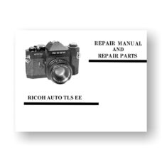 Ricoh Auto TLS EE Repair Manual Parts List