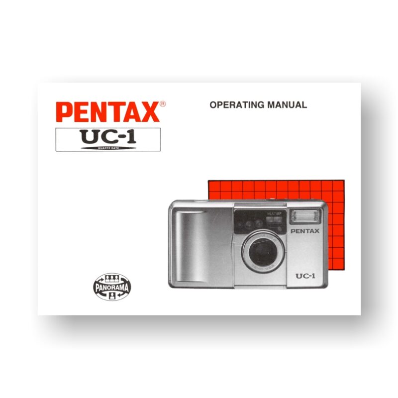 Pentax UC-1 Owners Manual