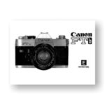 Canon FTb Owners Manual