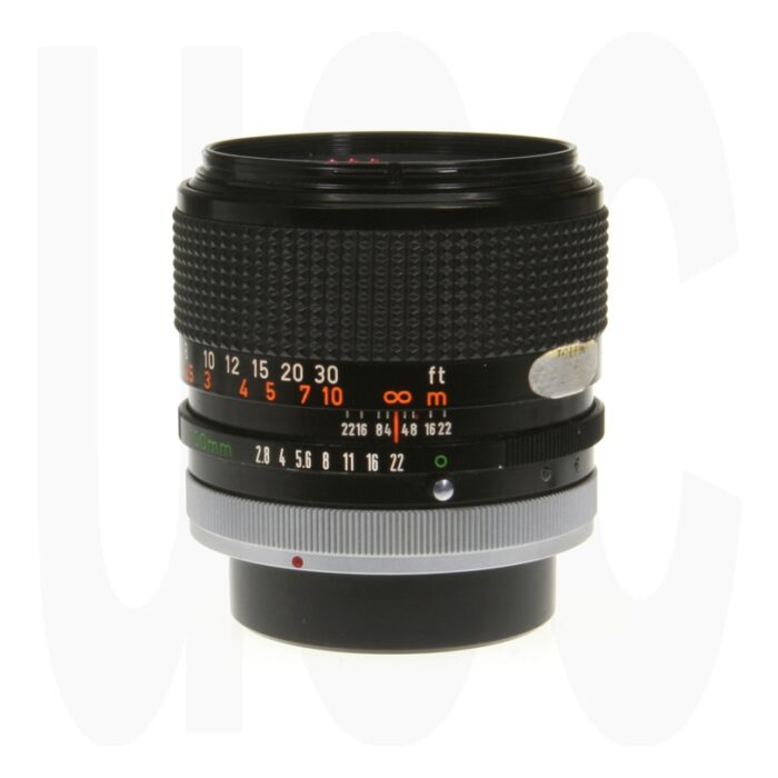 Canon FD 100 2.8 S.S.C. Lens