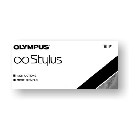 Olympus Stylus Owners Manual