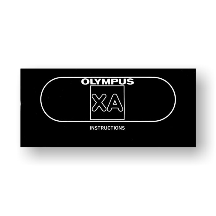 Olympus XA Owners Manual