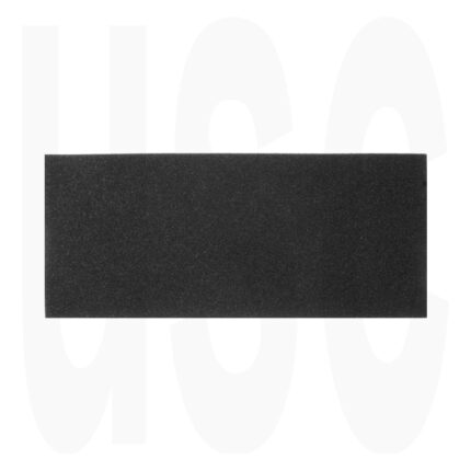 Imported Black Open Cell Foam Sheet 200mm long x 100mm wide with No Adhesive.