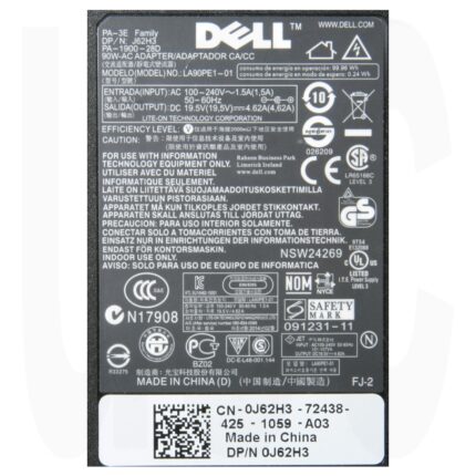 Dell LA90PE1 100-240VAC Adapter