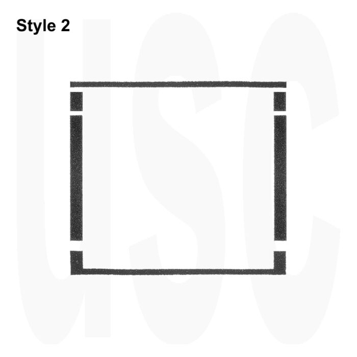 style 2 focusing screen frame seals