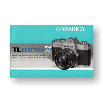 Yashica TL-Electro X Owners Manual