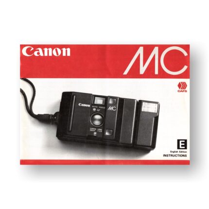 Canon MC Owners Manual Download