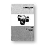 Pentax H3v Service Manual
