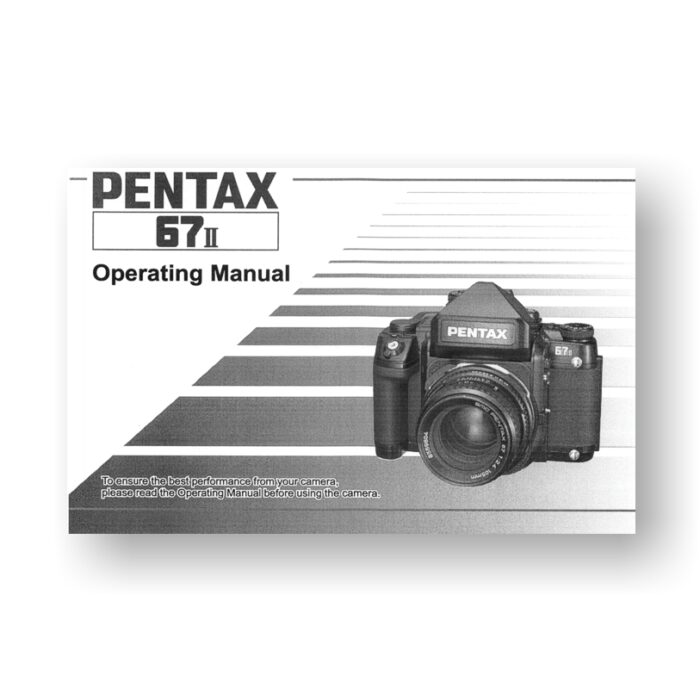 Pentax 6x7II Owners Manual