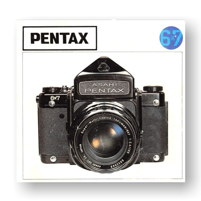 Pentax 6x7 Owners Manual | 120/220 Film