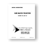Bell & Howell 935 937 Service Instructions