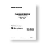 Bell & Howell 1545 Service Instructions