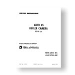 Bell & Howell 237 Auto 35 SLR Service