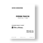 Bell & Howell 301 - 362F Service