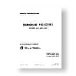 Bell & Howell 302 & 8302 Service Instructions