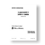 Bell & Howell 436 Service Instructions | Parts List