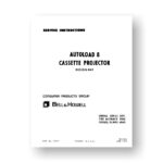 Bell & Howell 469 Service Instructions | Parts List