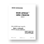 Bell & Howell 482 Service Instructions