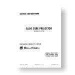 Bell & Howell 991 992 Service Instructions | Parts List