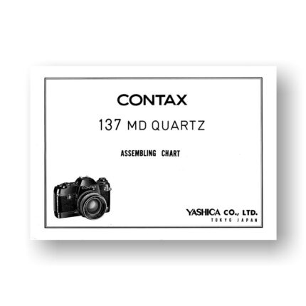 Contax 137 MD Quartz Parts List