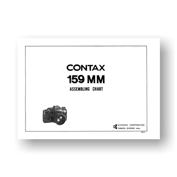 Contax 159 MM Parts List