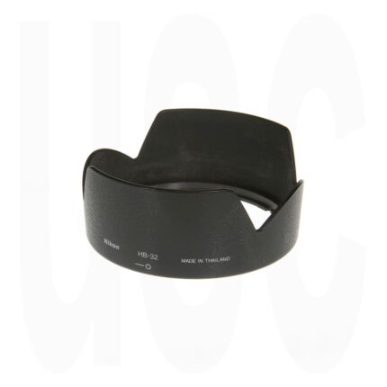 Nikon HB-32 Lens Hood | fits AF-S DX NIKKOR 18-140mm 3.5-5.6 G ED VR | AF-S DX NIKKOR 18-105mm 3.5-5.6 G ED VR | AF-S DX Zoom-NIKKOR 18-135mm 3.5-5.6 G IF-ED | AF-S DX Zoom-NIKKOR 18-70mm 3.5-4.5 G IF-ED